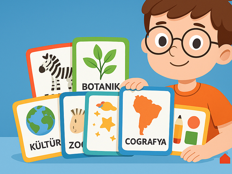 Montessori Kartlarıyla Öğrenmeye Davet