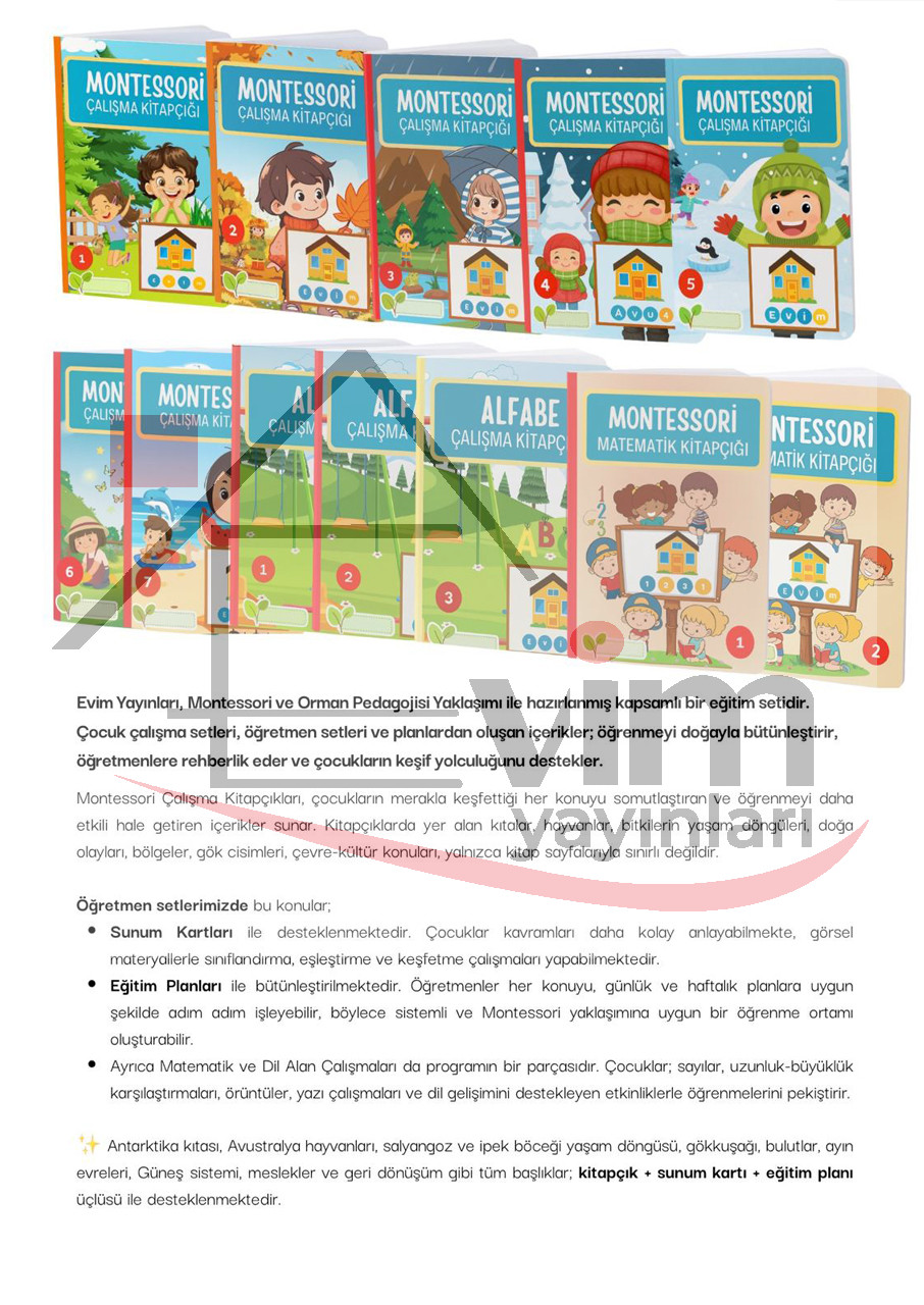 Montessori Öğrenci Seti 2. Düzey